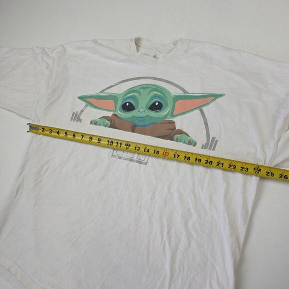 Star Wars Spirit Jersey Shirt Mens Large The Mandalorian Grogu Bounty Disney - Picture 6 of 12